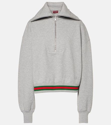 Gucci Sweat-shirt Web en coton - Gucci - Modalova