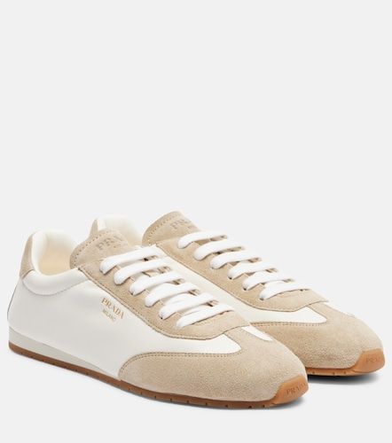 Prada Baskets en cuir et daim - Prada - Modalova