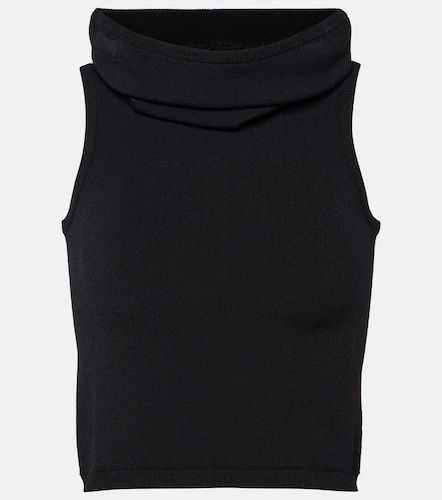 Alaïa Top raccourci à capuche - Alaia - Modalova