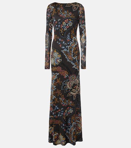 Etro Robe longue à fleurs - Etro - Modalova