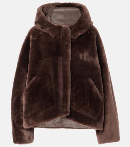 Veste raccourcie en shearling - Blancha - Modalova