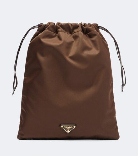 Pochette Wish en Re-Nylon et cuir - Prada - Modalova