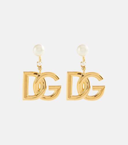 Boucles d’oreilles DG à ornements - Dolce&Gabbana - Modalova