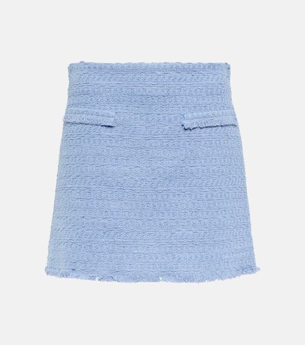 Mini-jupe en coton mélangé - Oscar de la Renta - Modalova
