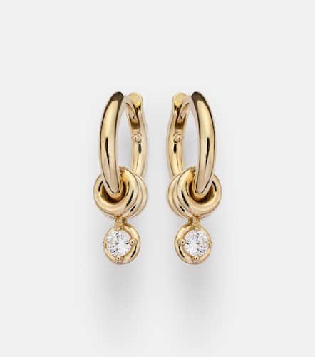 Boucles d'oreilles Zahra Micro en or 18 ct et diamants - Spinelli Kilcollin - Modalova