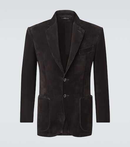 Tom Ford Blazer en daim - Tom Ford - Modalova