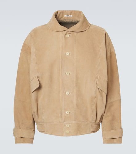 Auralee Veste blouson en daim - Auralee - Modalova