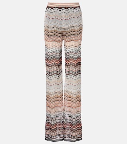 Pantalon ample Zigzag en lamé - Missoni - Modalova