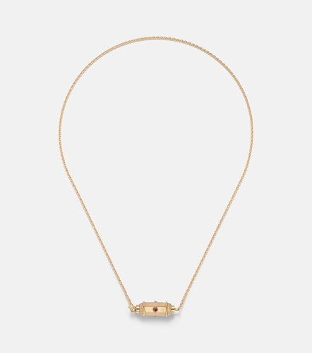 Collier Coco Micro en or 18 ct et rubis - Marie Lichtenberg - Modalova