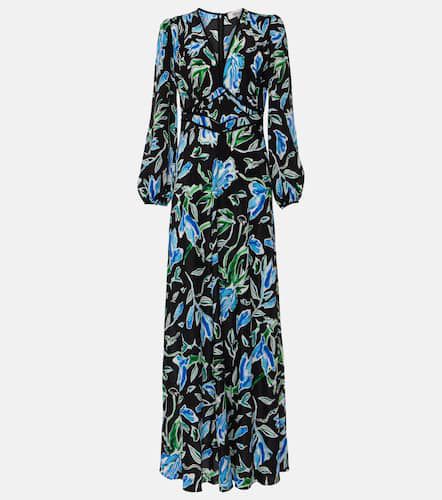 Robe longue Seline à fleurs - Diane von Furstenberg - Modalova