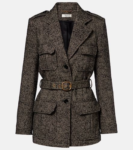 Chloé Manteau en laine mélangée - Chloe - Modalova