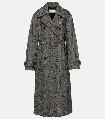 Trench-coat Ronas en laine mélangée - Dries Van Noten - Modalova