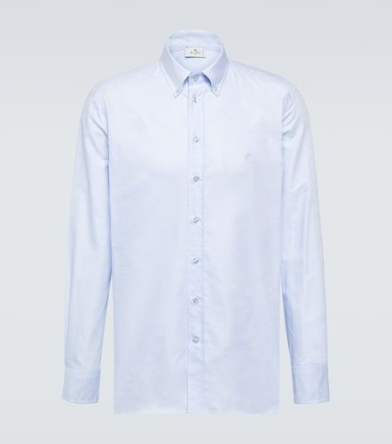 Etro Chemise en coton à logo - Etro - Modalova