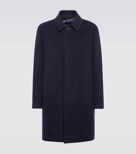 Manteau en laine, cachemire et soie - Giorgio Armani - Modalova