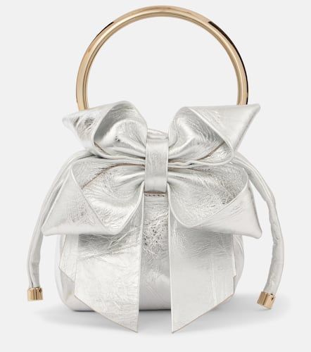 Sac Bon Bon Micro en cuir mtallis - Jimmy Choo - Modalova