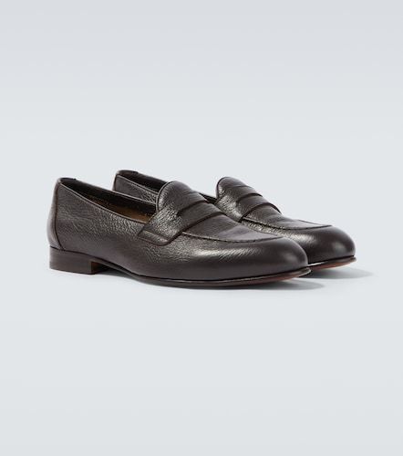 Mocassins Appia en cuir grainé - Brioni - Modalova