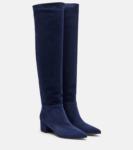 Gianvito Rossi Bottes en daim - Gianvito Rossi - Modalova
