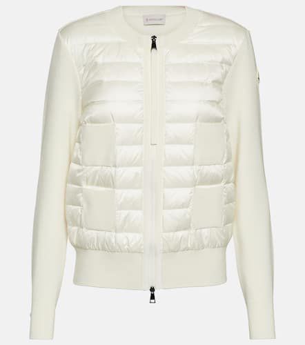 Cardigan Tricot en laine mélangée - Moncler - Modalova