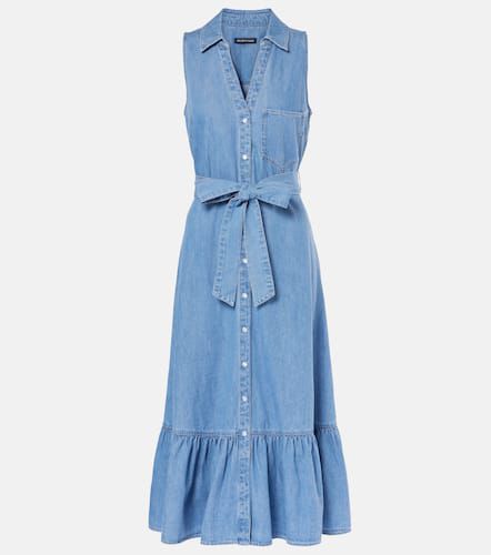 Robe midi Edwina en jean - Veronica Beard - Modalova