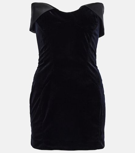 Mugler Robe en velours - Mugler - Modalova