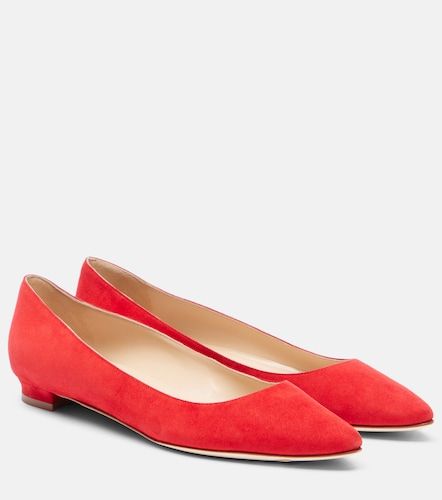 Ballerines BB en daim - Manolo Blahnik - Modalova