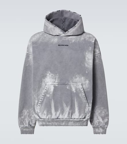 Sweat-shirt à capuche en coton - Balenciaga - Modalova