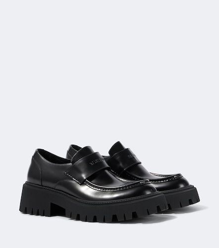 Mocassins Tractor en cuir - Balenciaga - Modalova