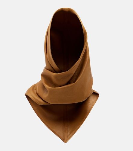 Nour Hammour Capuche en cuir - Nour Hammour - Modalova