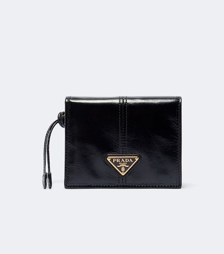 Prada Portefeuille en cuir à logo - Prada - Modalova