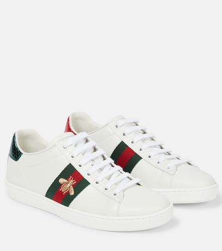 Gucci Baskets Ace en cuir - Gucci - Modalova