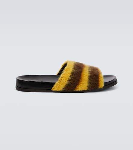 Marni Mules Fussbett rayées - Marni - Modalova