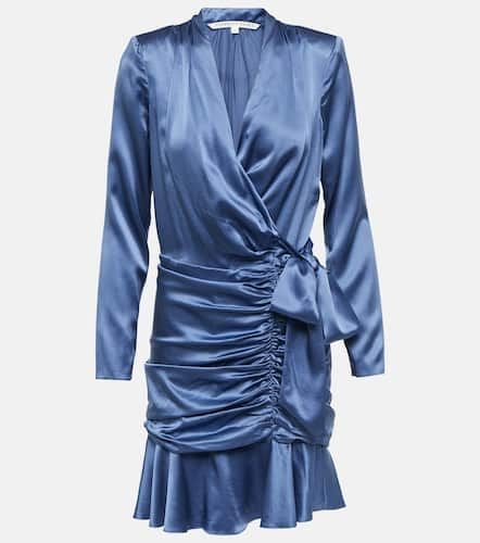 Robe Agatha en satin de soie mélangée - Veronica Beard - Modalova