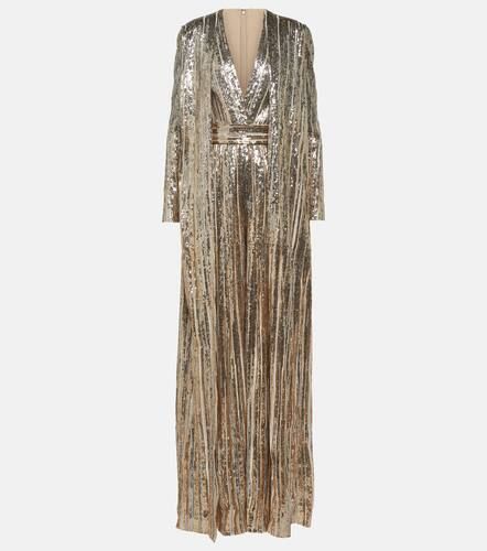Combi-pantalon ample à sequins - Elie Saab - Modalova