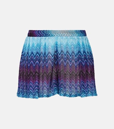 Missoni Short ample Zigzag en lamé - Missoni - Modalova