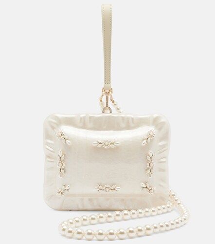 Pochette Pillowcase en perles synthétiques - Simone Rocha - Modalova
