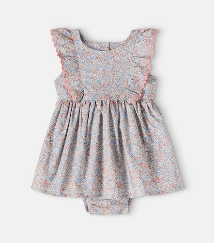 Bébé – Robe Sofia en coton à fleurs - Wheat - Modalova