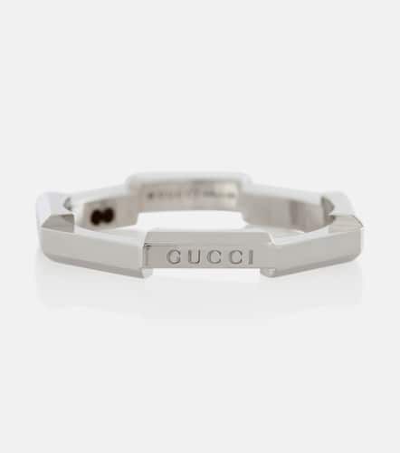 Bague Link To Love en or blanc 18 ct - Gucci - Modalova