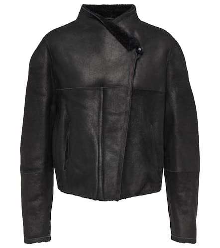Veste Acacilo en cuir et shearling - Isabel Marant - Modalova