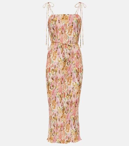 Robe midi Golden à fleurs - Zimmermann - Modalova