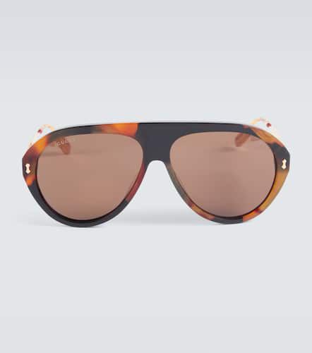 Lunettes de soleil Port Royale aviateur - Gucci - Modalova