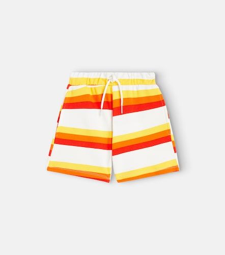 Short en jersey de coton à rayures - Mini Rodini - Modalova