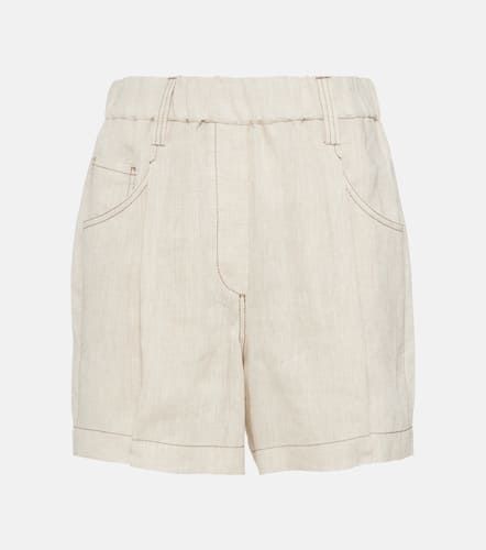 Brunello Cucinelli Short en lin - Brunello Cucinelli - Modalova