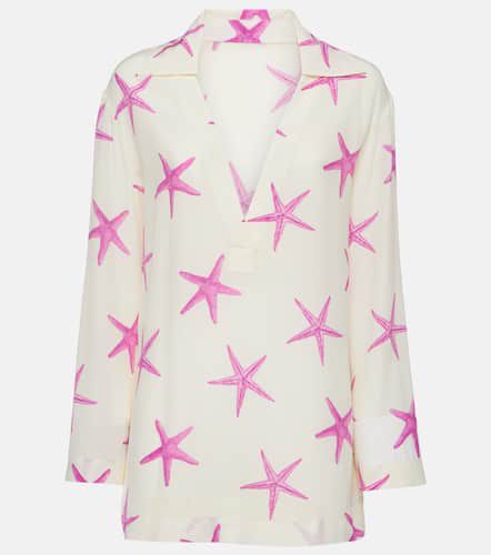 Valentino Chemise Starfish en soie - Valentino - Modalova