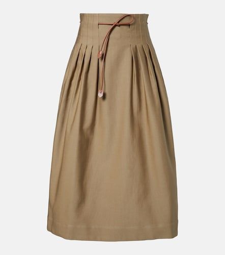 Max Mara Jupe midi Tempio en coton - Max Mara - Modalova