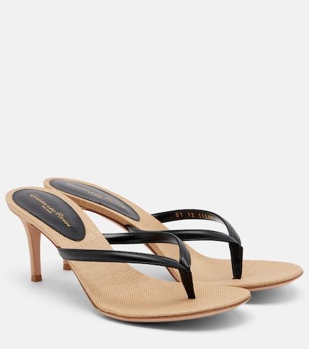Mules Calypso en cuir - Gianvito Rossi - Modalova