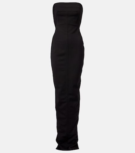 Robe bustier en laine mélangée - Rick Owens - Modalova