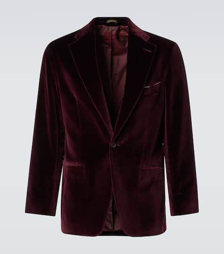 Rubinacci Blazer en velours - Rubinacci - Modalova