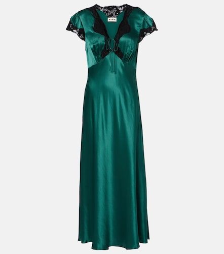 Rixo Robe midi Amari en satin - Rixo - Modalova