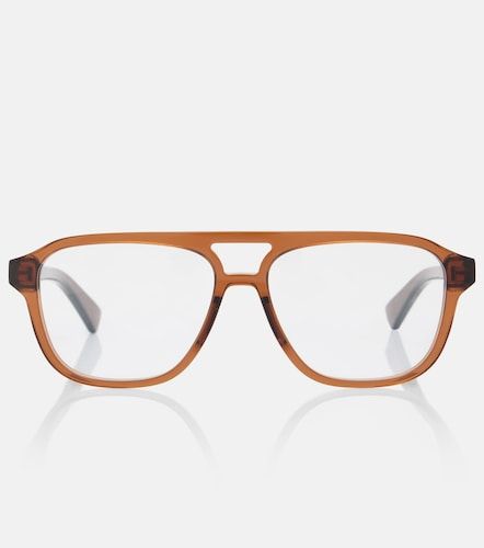 Lunettes aviateur Triangle Stud - Bottega Veneta - Modalova