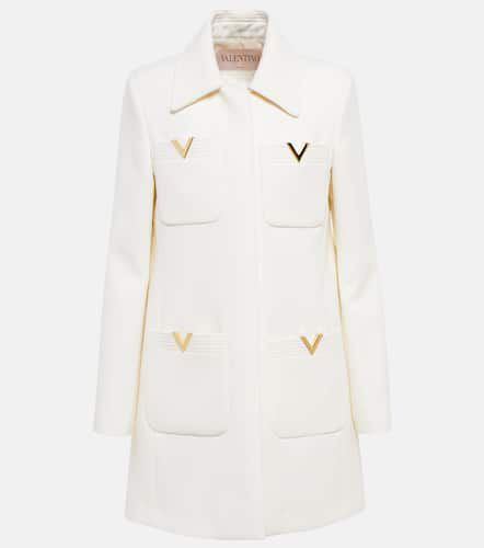 Manteau En Laine Valentino Luxe pour Femme Modalova